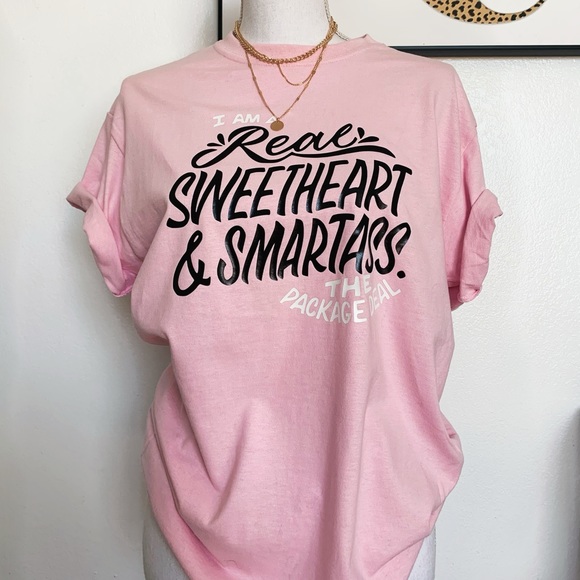 Real Sweetheart Women’s Graphic Tee - Picture 2 of 3